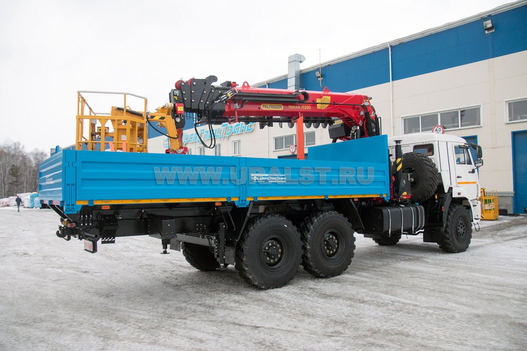 Автомобиль бортовой Камаз 43118-50 с КМУ ИТ-200