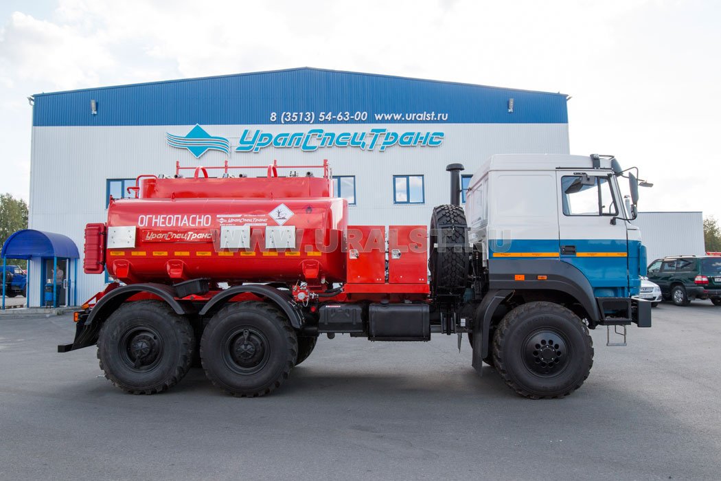 Автотопливомаслозаправщик АТМЗ-7,5-3 Урал-4320-4512-81, сп.м