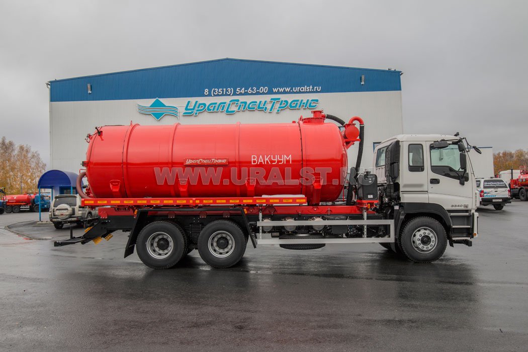 Машина вакуумная МВ-19 PNR-124 ISUZU CYZ52Q-514 (навесное оборудование)