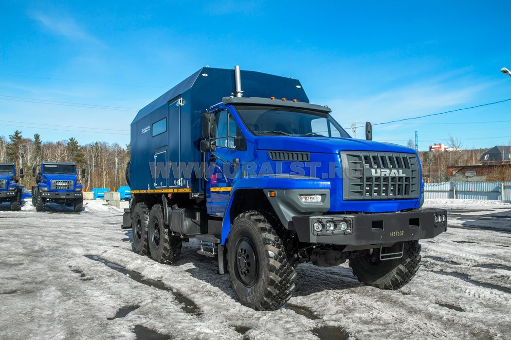 Передвижная парогенераторная установка ППУА 1600/100 Урал NEXT 5557-72Е5Г38