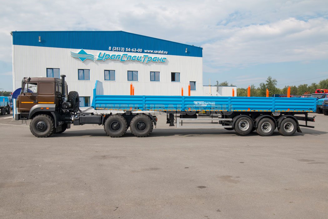 Полуприцеп бортовой контейнеровоз ППК 40-32Л-12КБ УСТ 9465