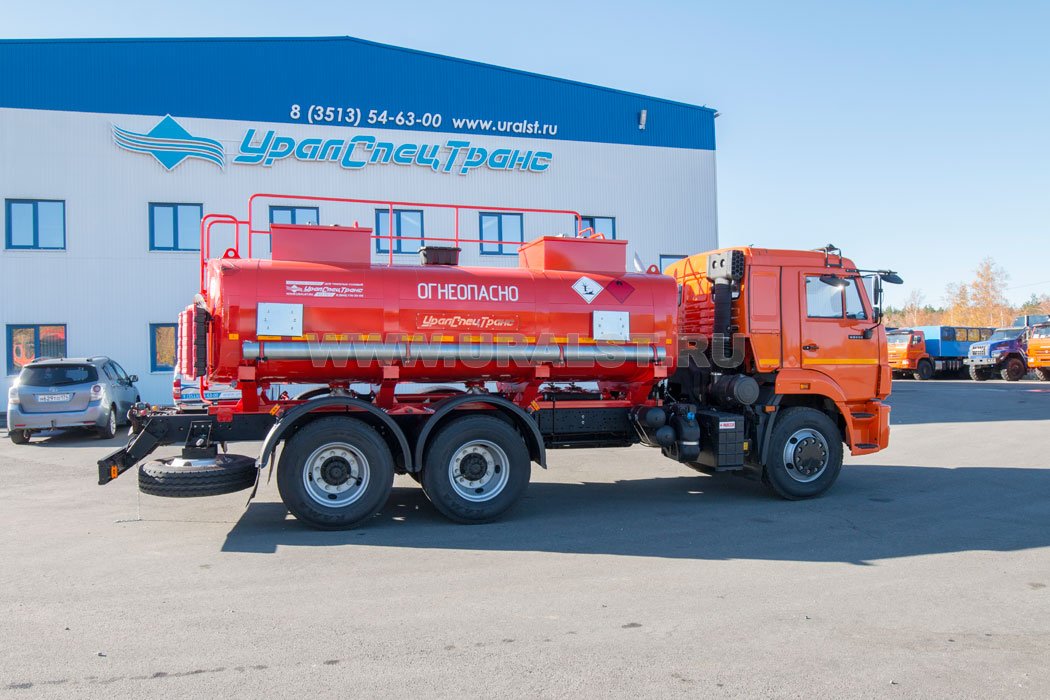 Автоцистерна для ГСМ АЦ-11-2Б УСТ 5453 Камаз 65115-48(А5) 
