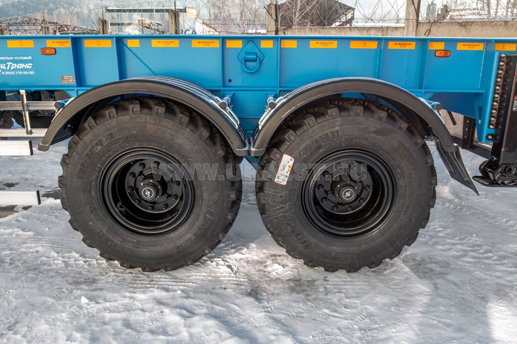 Оси полуприцепа