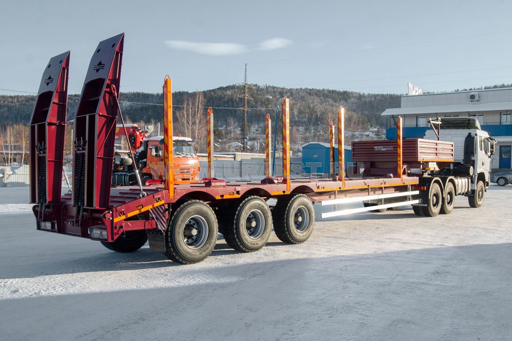 Седельный тягач SHACMAN SX42586V385 + ППТ 45-31-11КУ BPW