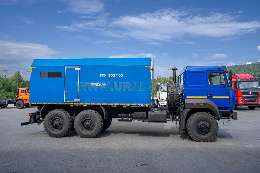Установка паровая ППУА 1600/100 УСТ 5453 Урал 4320-4971-80 сп.м