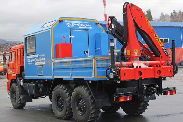 Фургон АРОК с КМУ Palfinger РK 15500