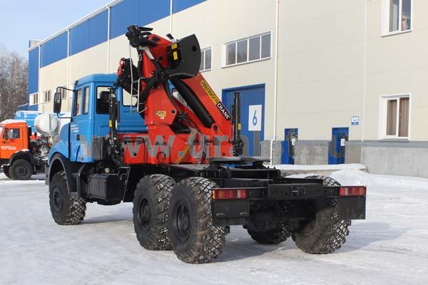 Тягач Урал 4320-58 с КМУ Palfinger PK-23500