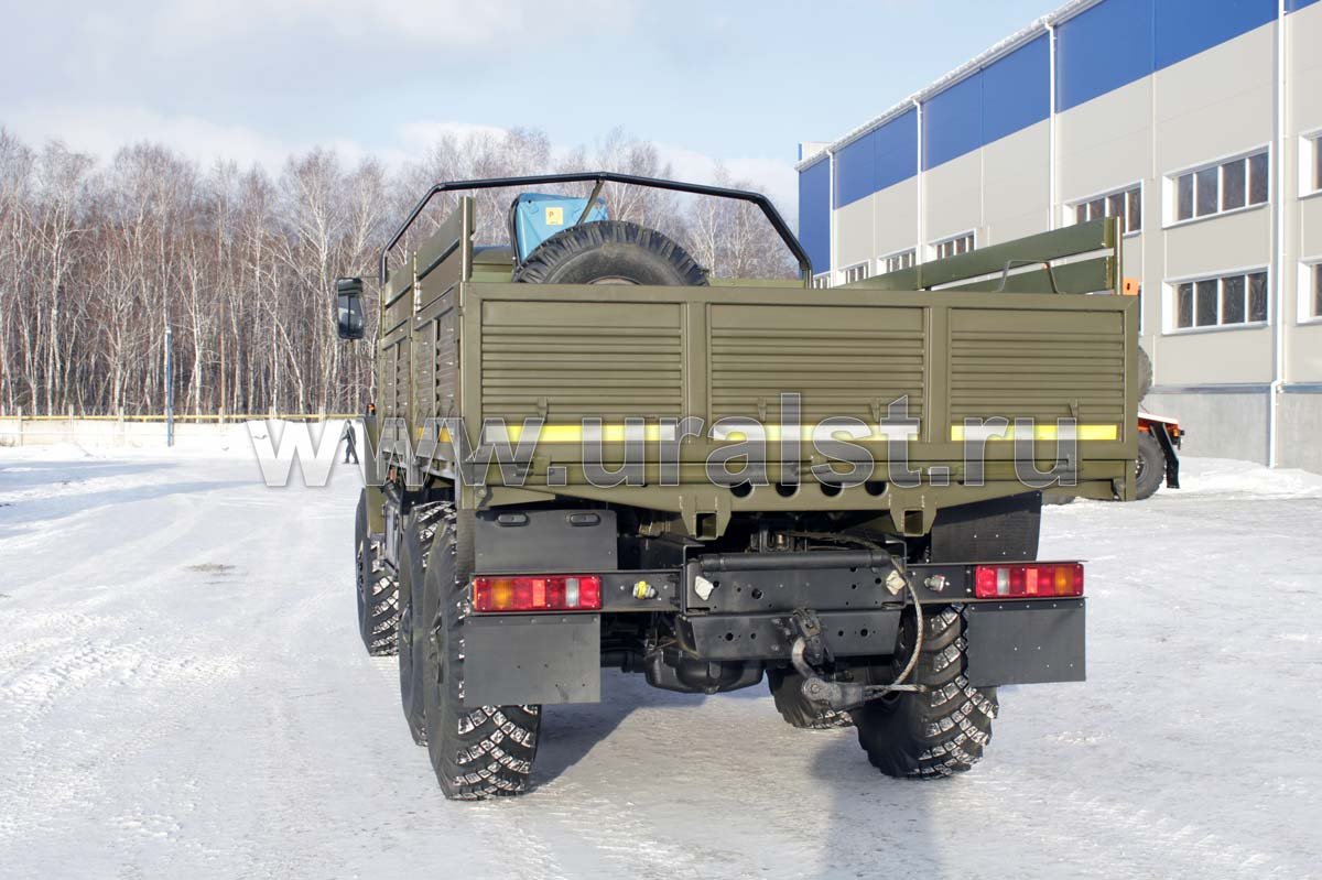 Бортовой Урал с ИМ-55