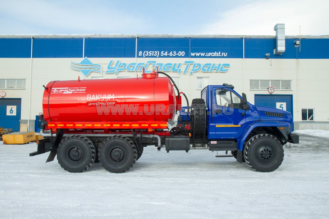 Вакуумная машина МВ-10Т КО УСТ 5453 Урал NEXT 4320-6951-72 