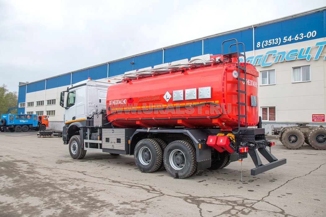 Автотопливозаправщик АТЗ 21-3 Mercedes-Benz Arocs 3348А (6х6)