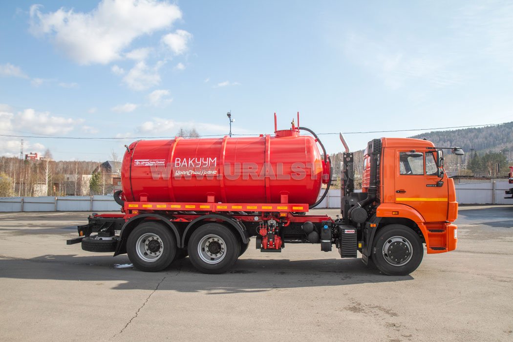 Автоцистерна вакуумная коммунальная МВ-10 КО УСТ 5453L4 Камаз 65115-48(А5)