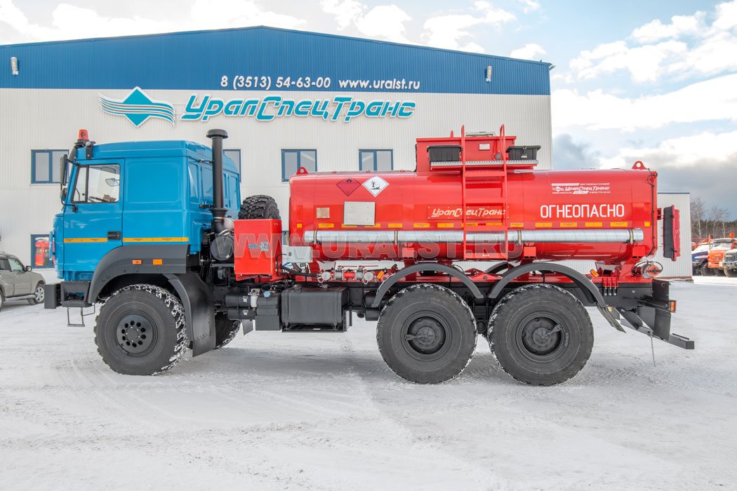 Автотопливозаправщик АТЗ-11Б УСТ 5453 Урал 5557-82Е5 сп.м. рекуперация