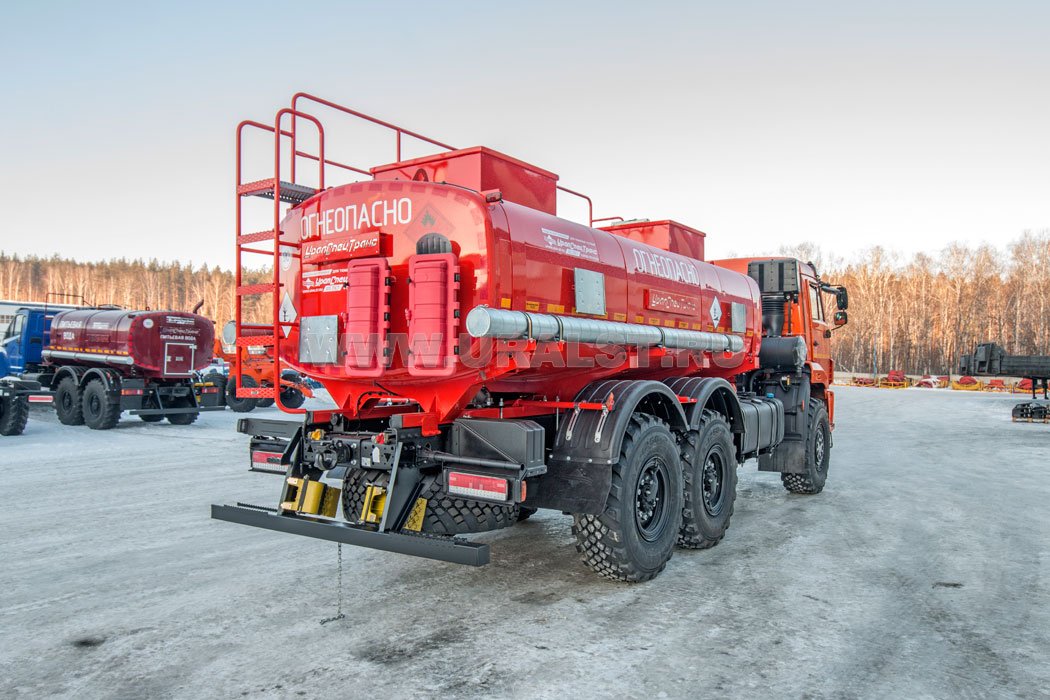 Автотопливозаправщик АТЗ-12-2Б УСТ 5453 Камаз 43118-50 нерж
