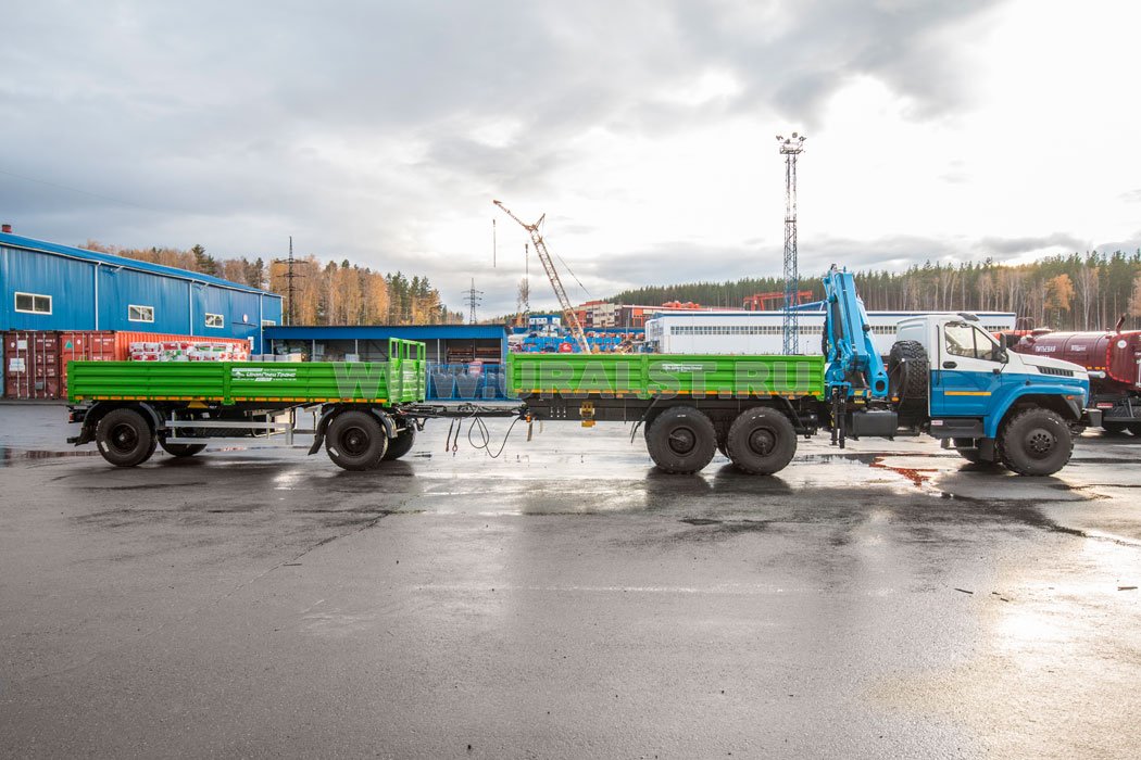 Автомобиль бортовой с КМУ ИМ-240 УСТ 5453 Урал NEXT 4320-72Е5Г38