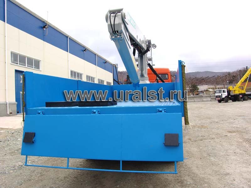 бортовой камаз с кму ИФ 300