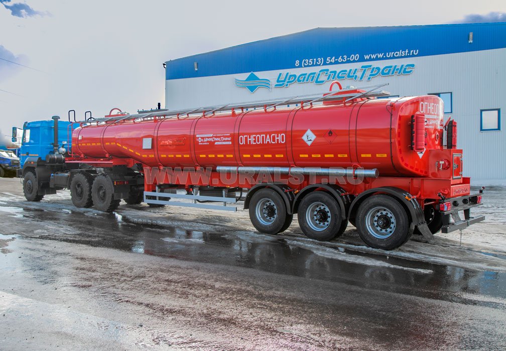 Полуприцеп цистрена нефтевоз ППЦН 30Т-31ПТ УСТ 94651K
