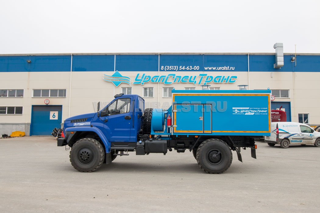 Универсальный мобильный подогреватель УМП-400 УСТ 54536 Урал 43206-71Е5 мех. привод базовый