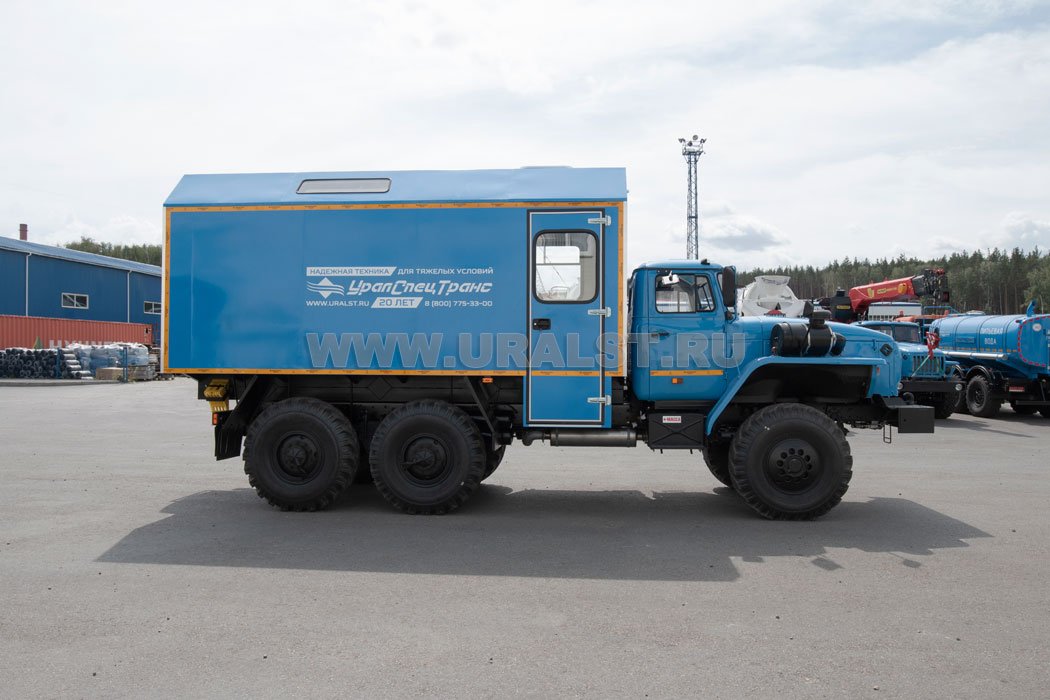 Грузопассажирский автомобиль ГПА 6+2 закр. УСТ 5453 Урал 4320-1151-73