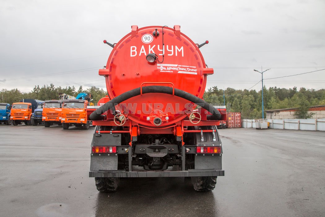 Автоцистерна МВС-10-ОД КО на шасси Урал 5557-80Е5 УСТ-5453
