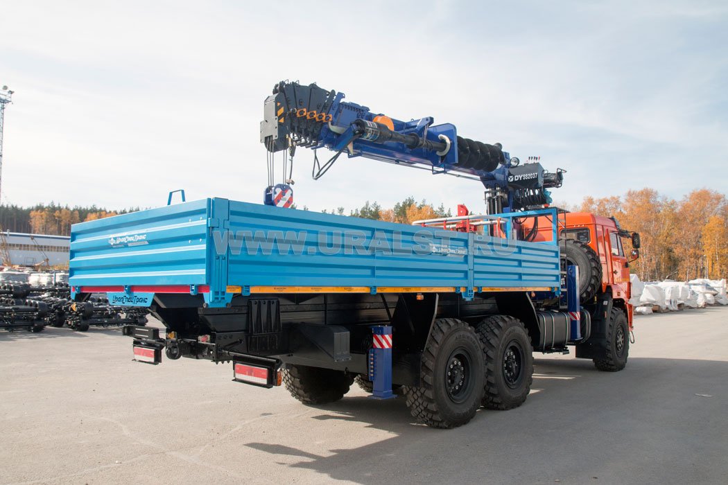 БКМ с Dongyang 2037 УСТ 5453 Камаз 43118 
