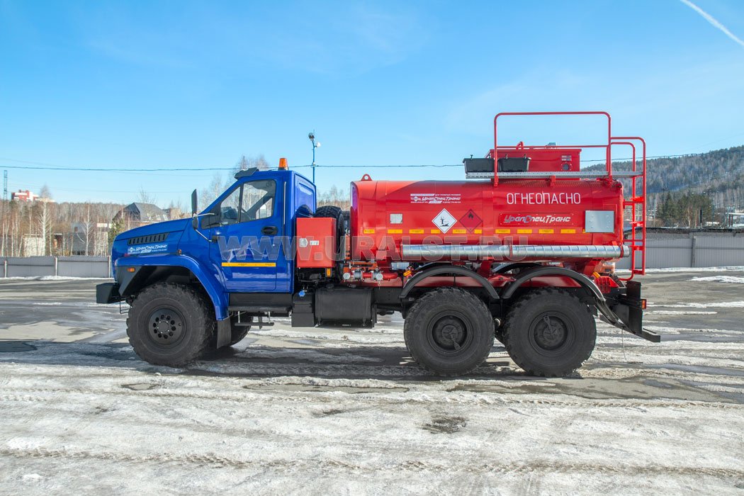 Автотопливозаправщик АТЗ-9Б УСТ 5453 Урал NEXT 5557-72Е5Г38