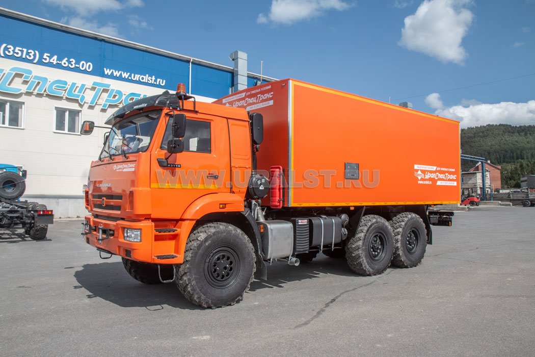 Фургон Камаз 43118 для перевозки ВВ