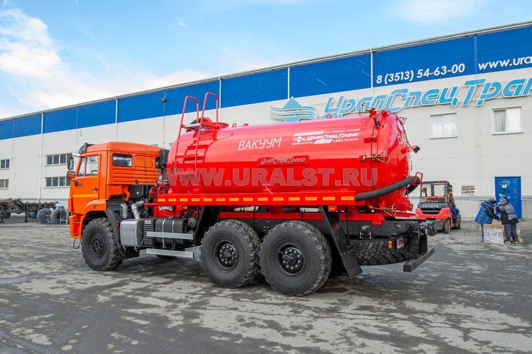 Автоцистерна вакуумная коммунальная МВ-11-ОД PNR-122 УСТ 5453 Камаз 43118-50 