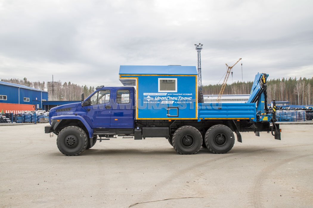 Передвижная мастерская ПАРМ с КМУ ИМ-95 УСТ 5453 Урал NEXT 4320-72Е5И06