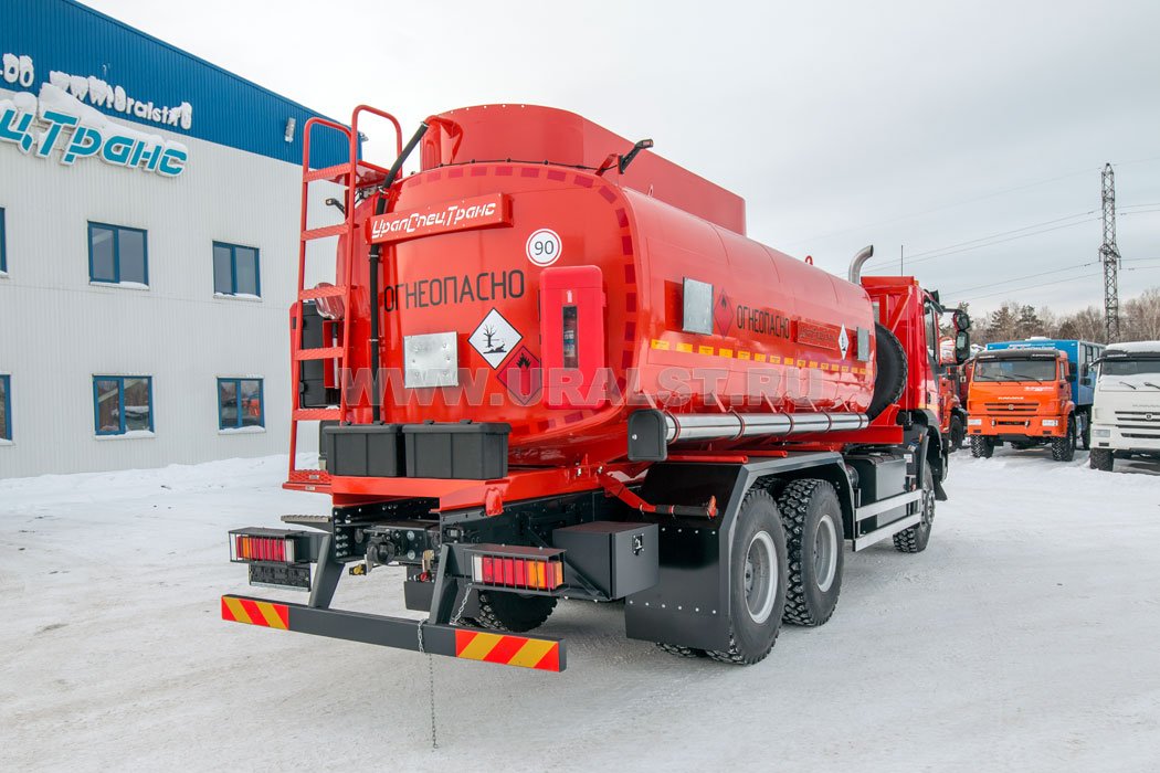 Автотопливозаправщик АТЗ-18-2 IVECO TRAKKER AD380T45W 4300 ММ
