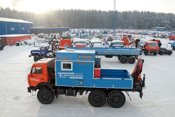 Камаз ПАРМ с Palfinger PK-8500
