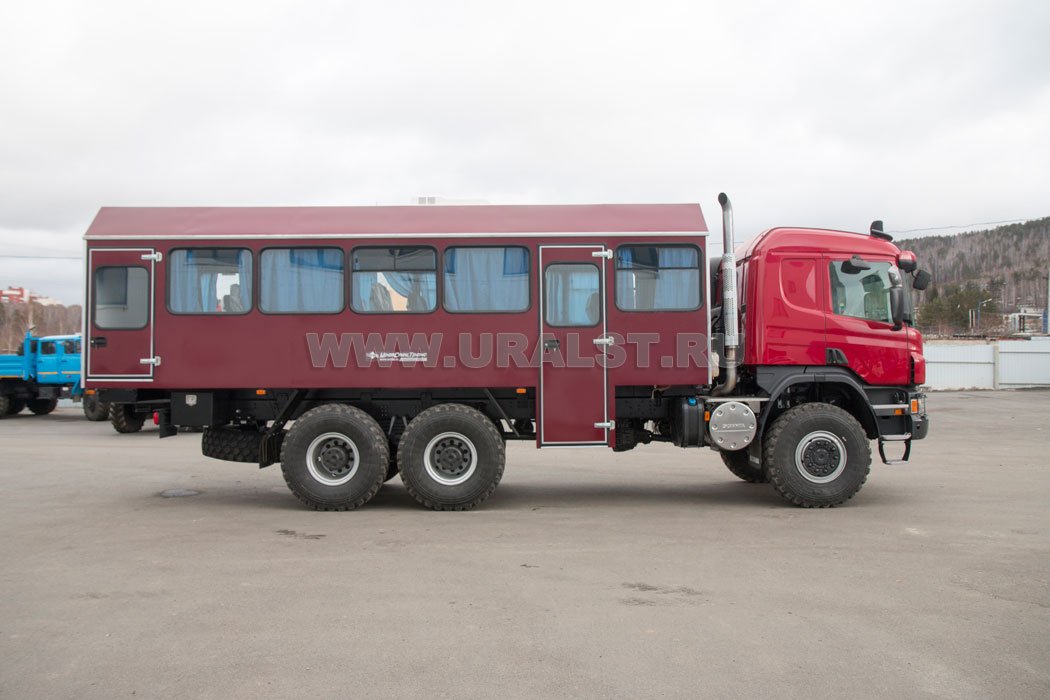 Вахтовый автобус УСТ-5453 28 мест Scania 43118