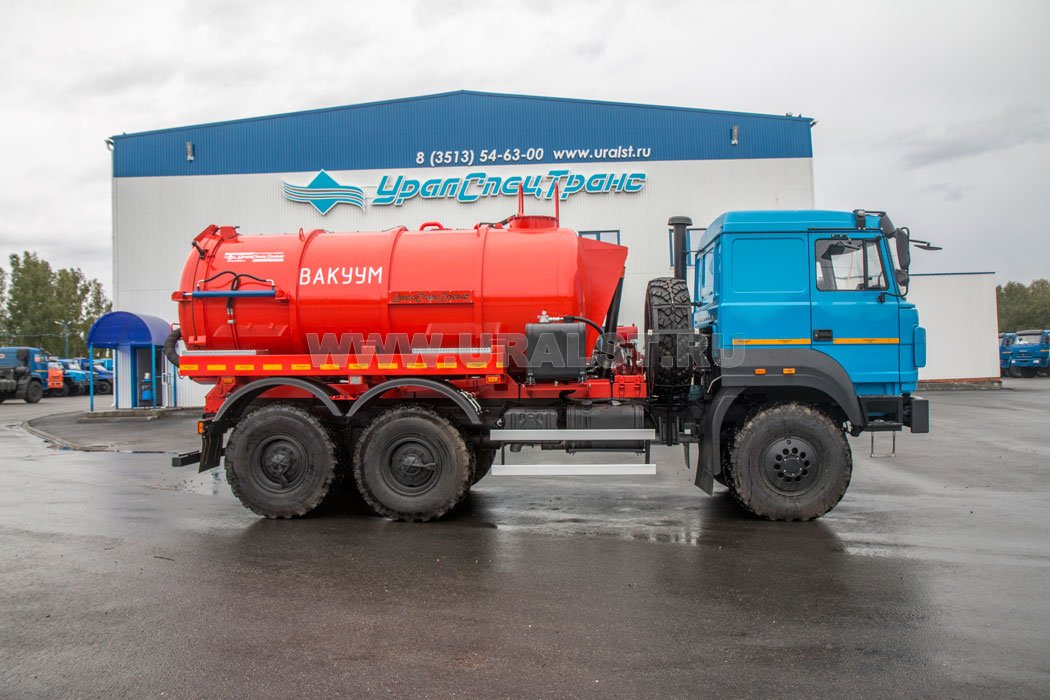Автоцистерна МВС-10-ОД КО на шасси Урал 5557-80Е5 УСТ-5453