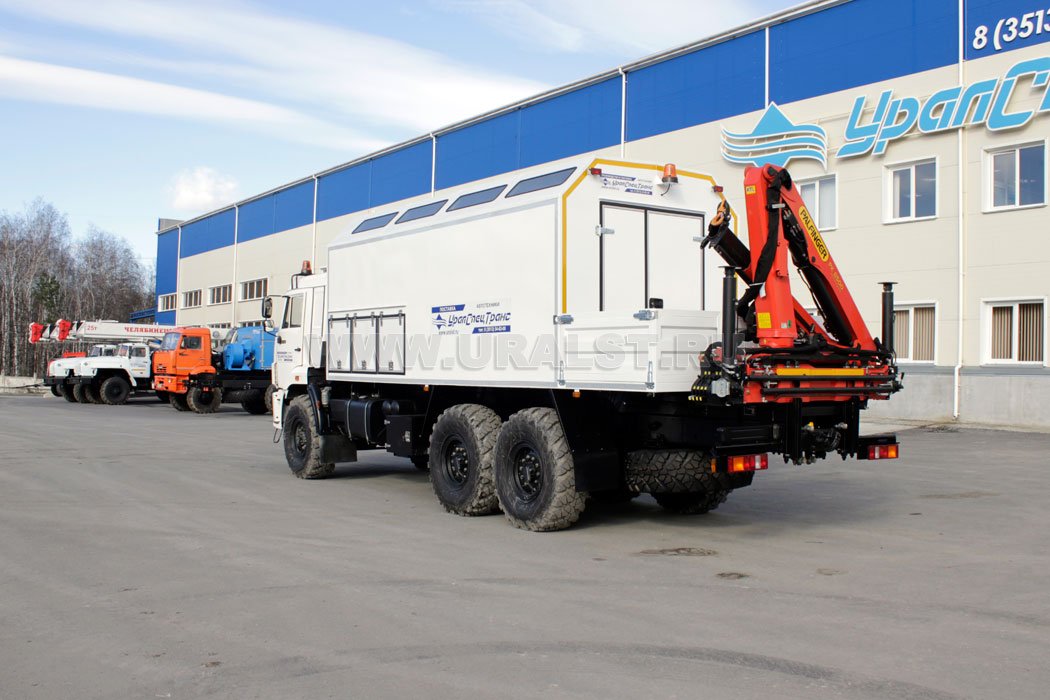 Маслостанция УСТ Камаз с КМУ PK-8500