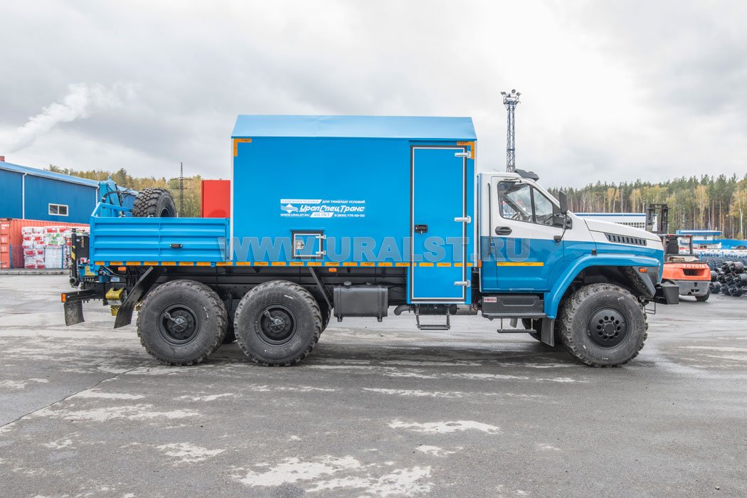 Автофургон АРОК с КМУ ИМ-20 УСТ 5453 4320-72Е5Г38 NEXT 