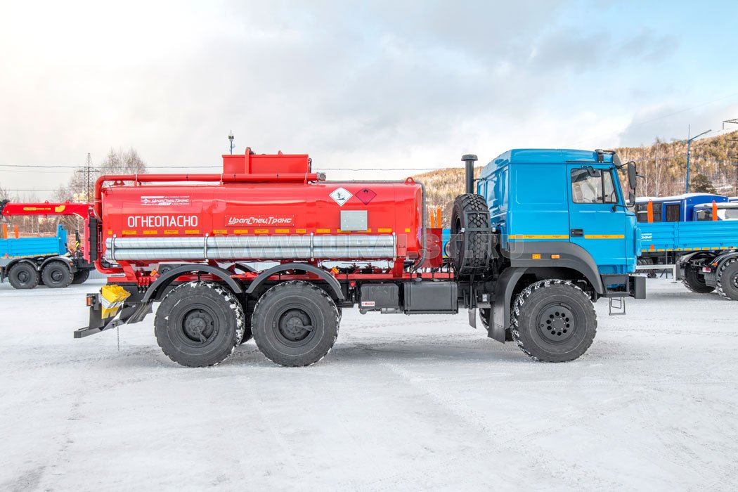 Автотопливозаправщик АТЗ-11Б УСТ 5453 Урал 5557-82Е5 сп.м. рекуперация