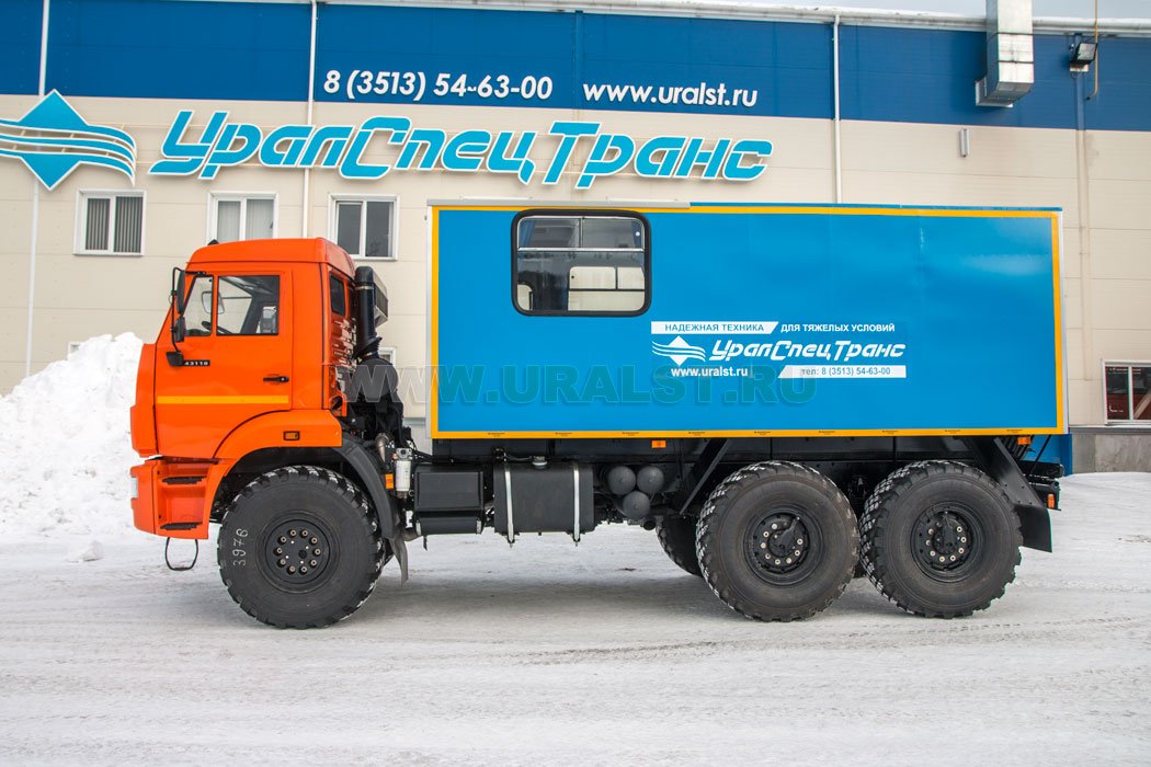 Грузопассажирский Камаз 43118-46 УСТ