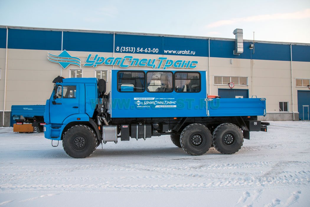 ГПА УСТ 54535 (14+2) откр, Камаз 43118-50
