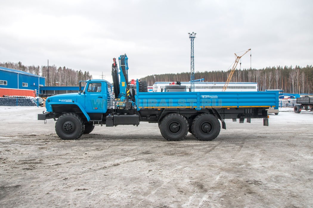 Бортовой с КМУ ИМ-240 УСТ 5453 Урал 4320-60Е5