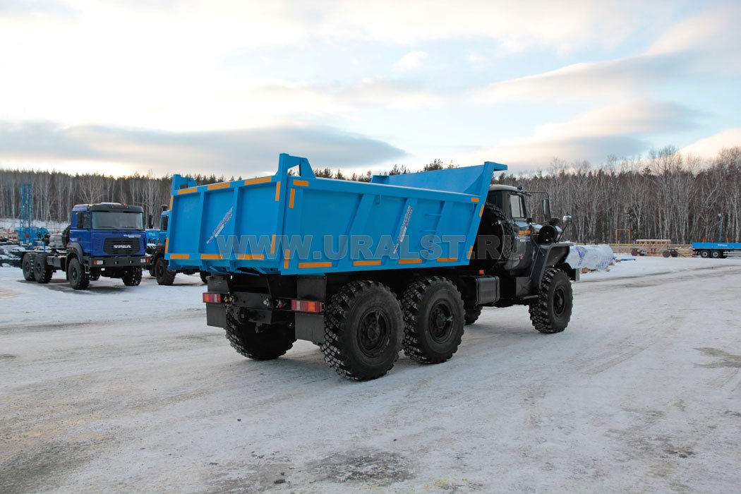 Cамосвал Урал 58312A (55571) с задним бортом