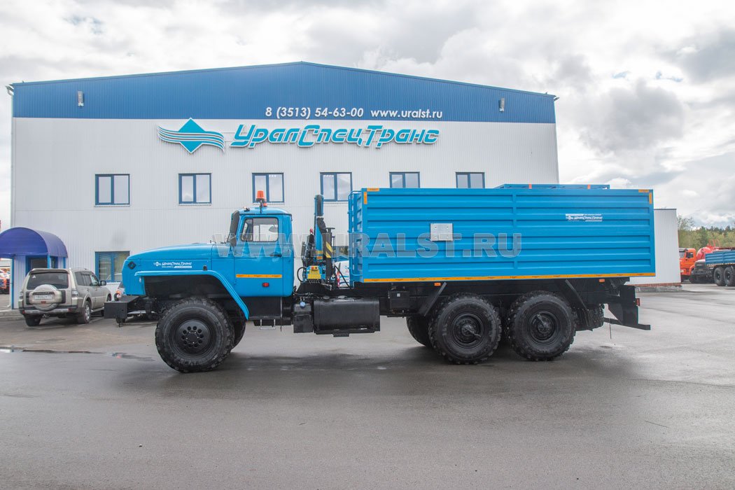 Бортовой с КМУ ИМ-25 УСТ 5453 Урал 4320Е5 Баллоновоз