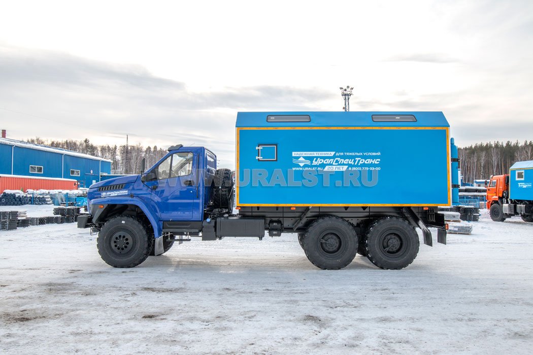 Передвижная мастерская ПАРМ-01Т с токарн. станком УСТ 5453 Урал 4320-72 NEXT