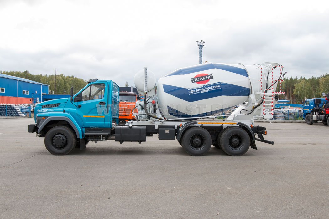 Автобетоносмеситель АБС 7АП УСТ 5453 Урал 73945-01 NEXT