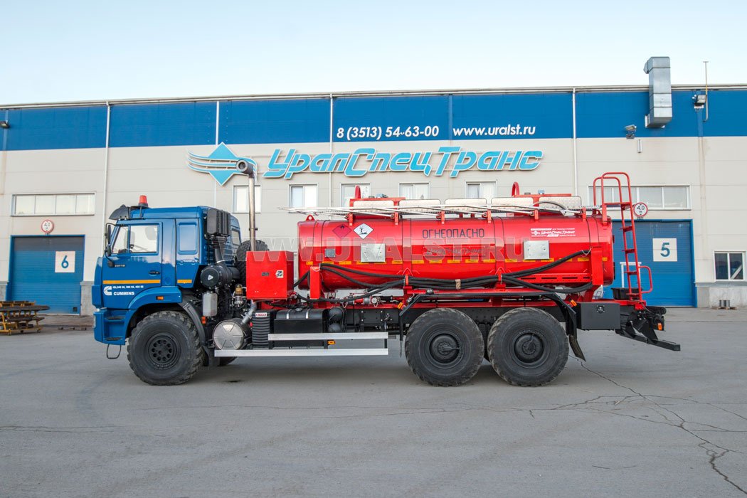 Автотопливозаправщик АТЗ-12-2 УСТ 5453 Камаз 43118-76 (RR) (CUMMINS) сп.м.