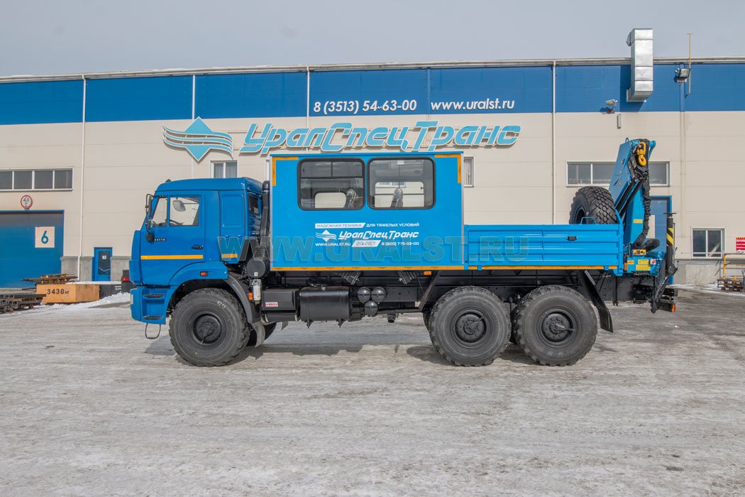 Автобус грузопассажирский ГПА УСТ 54535Р-51 (10+2) ИМ 95 Камаз 43118-50