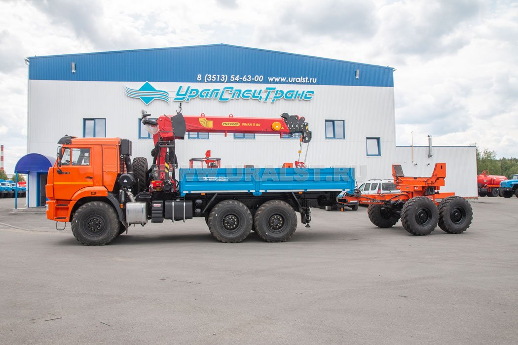 Автомобиль бортовой Камаз 43118-50 с КМУ ИТ-150