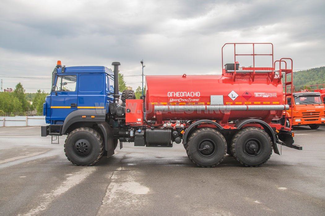 Автотопливозаправщик АТЗ-11Б УСТ 5453 Урал 5557-80Е5 сп.м. доработка под ДОПОГ