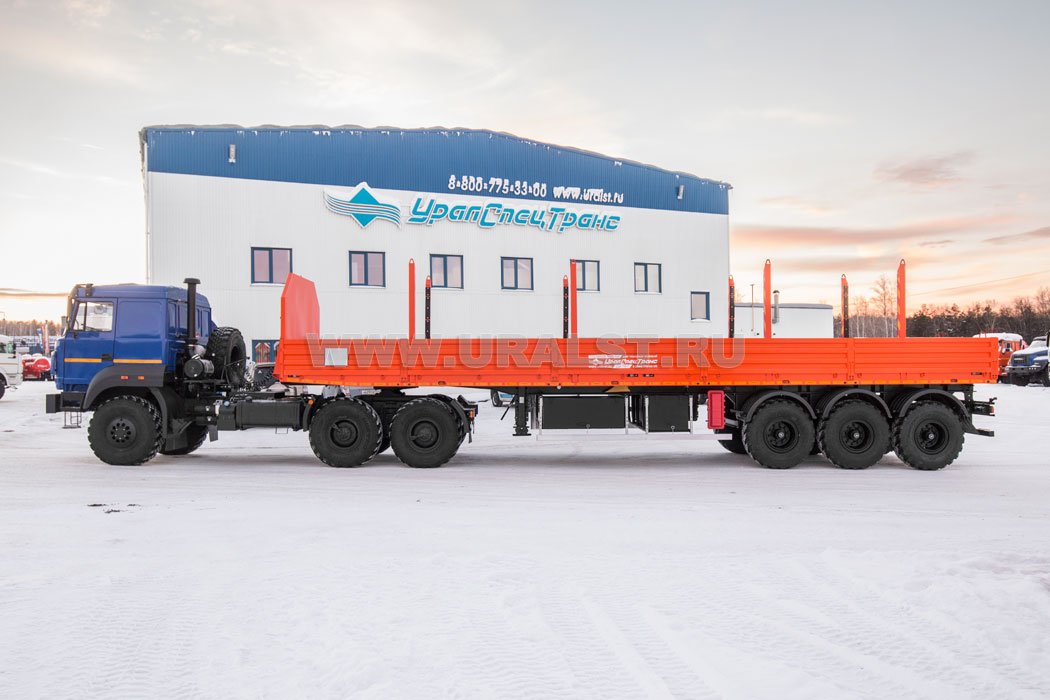 Полуприцеп контейнеровоз ППК 40-32-12КБ УСТ 9465 2Х1С, 1Х1А