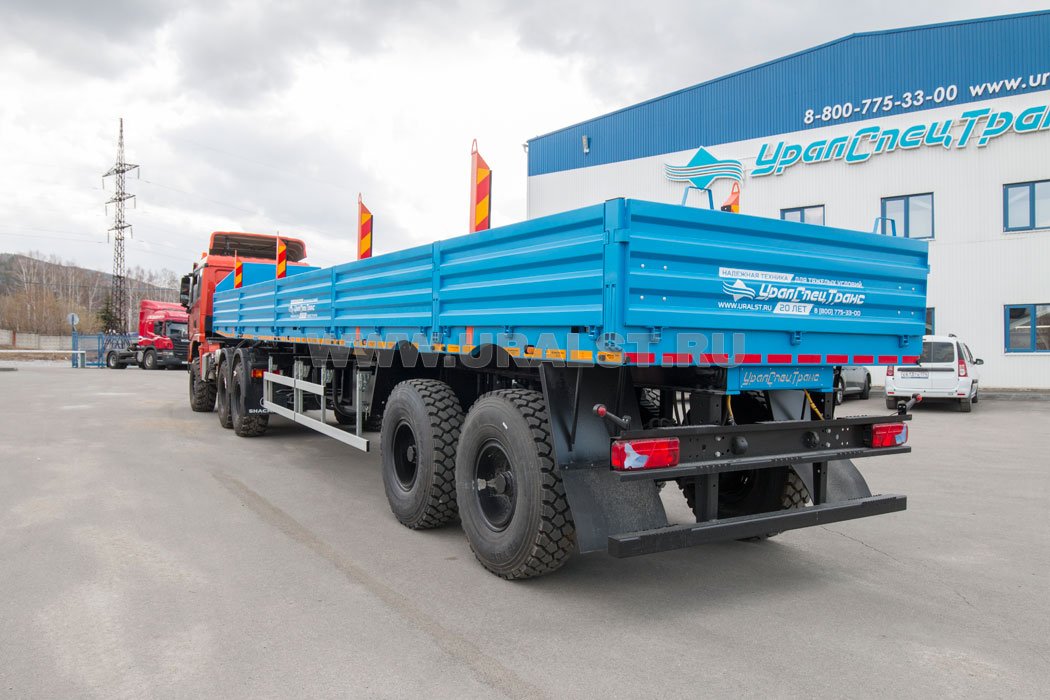 Седельный тягач SHACMAN (ШАКМАН) SX42586V385 + Полуприцеп-контейнеровоз ППК 27-24-12КБ