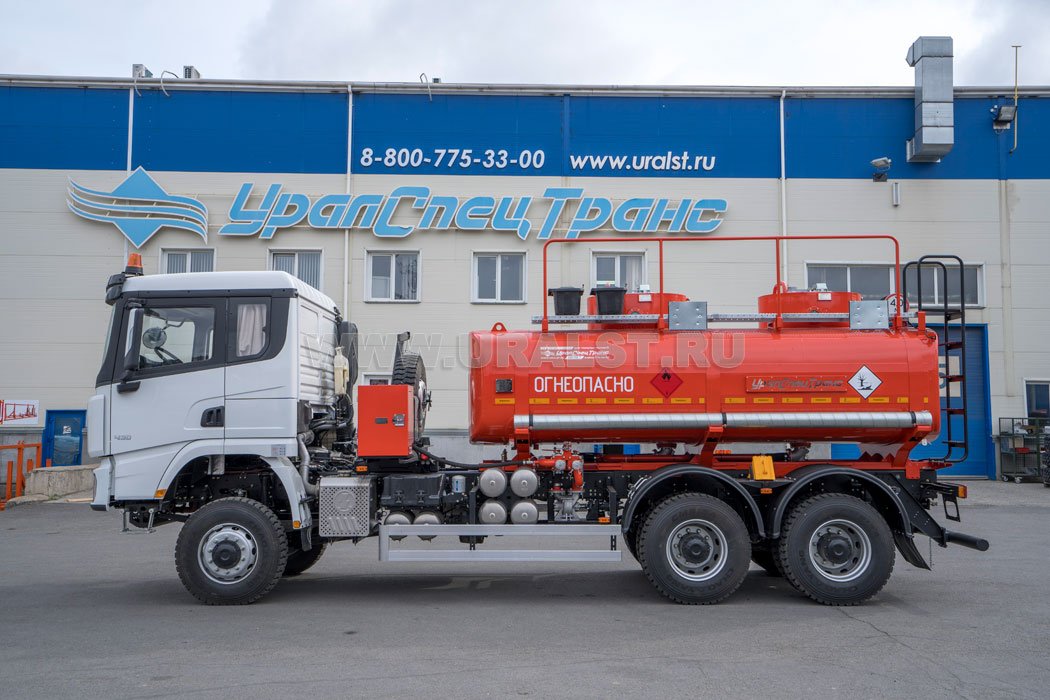 АТЗ-11-2Б УВТ-25, УСТ 5453 SHACMAN (ШАКМАН) SX32586V385 6х6, 315/80R22,5, КБ 4575мм. 