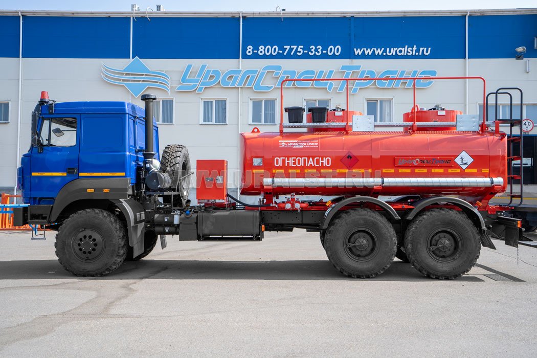 Автотопливозаправщик АТЗ-11-2Б УСТ 5453 Урал 4320-4971-80 сп.м. доработка под ДОПОГ